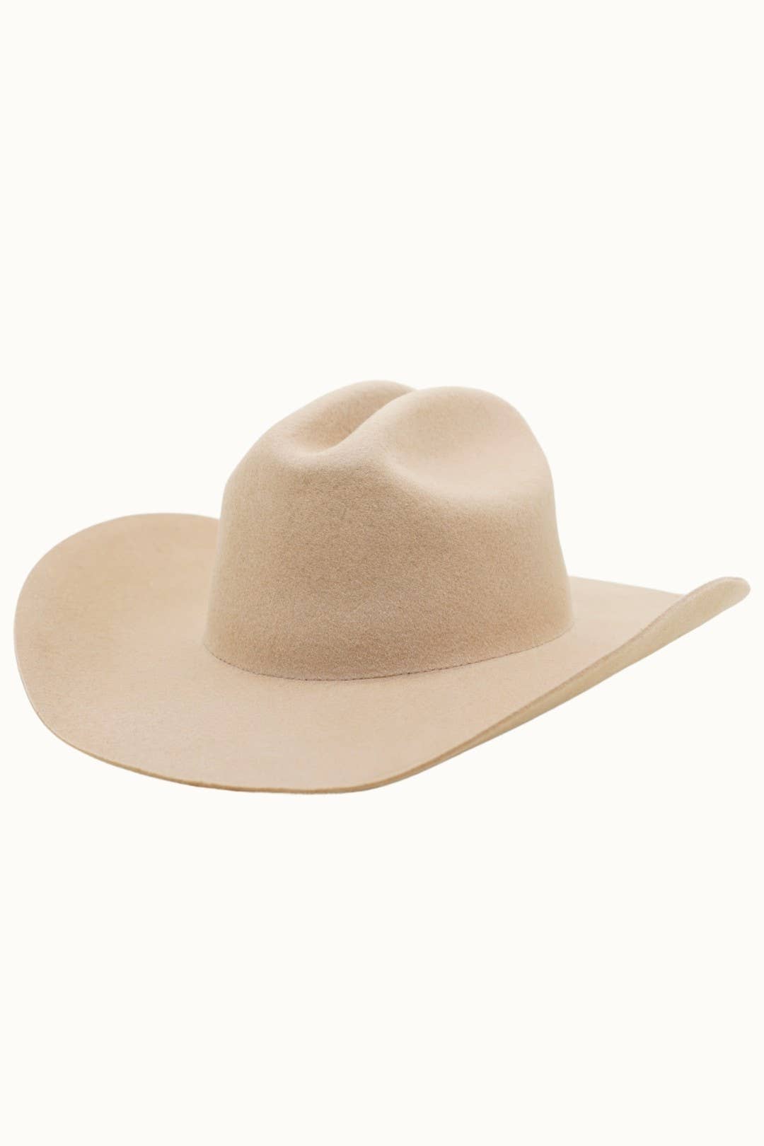 100% Australian Wool Western Cattleman Cowboy Hat Adjustable: Taupe