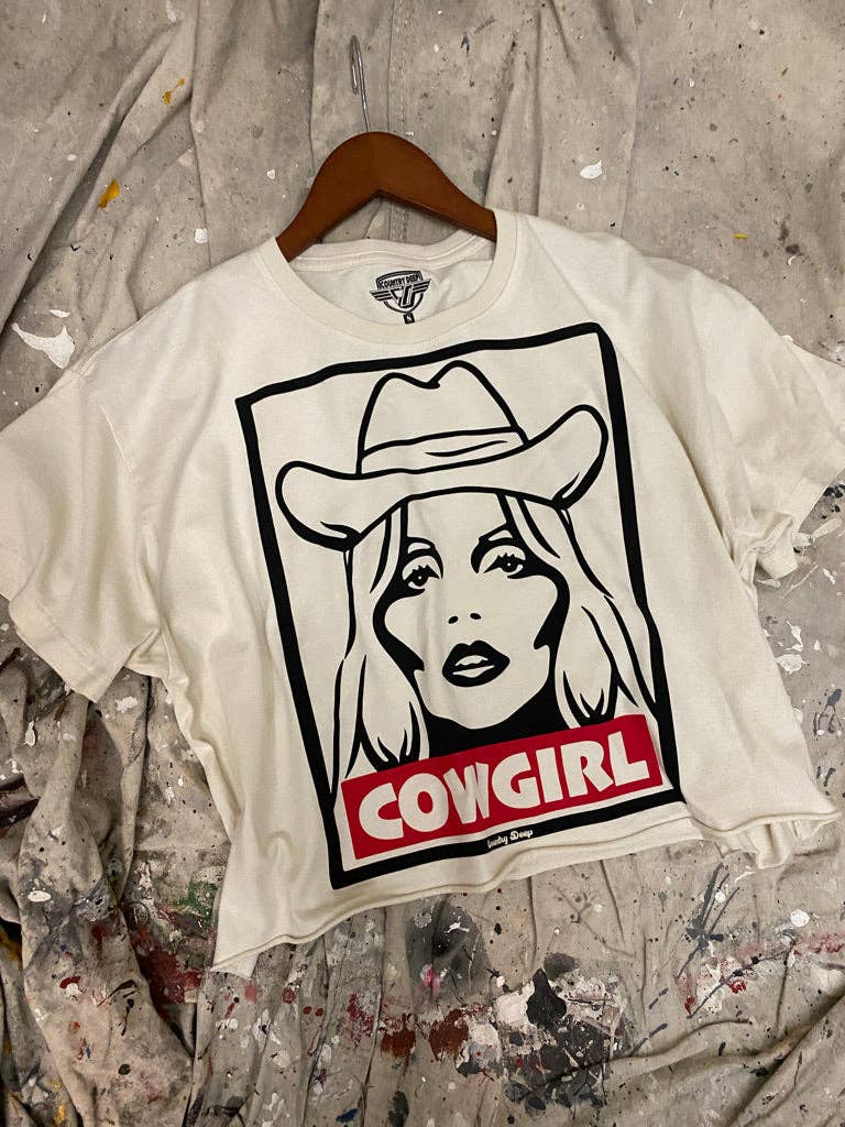 Cowgirl 90's Throwback Cropped Top