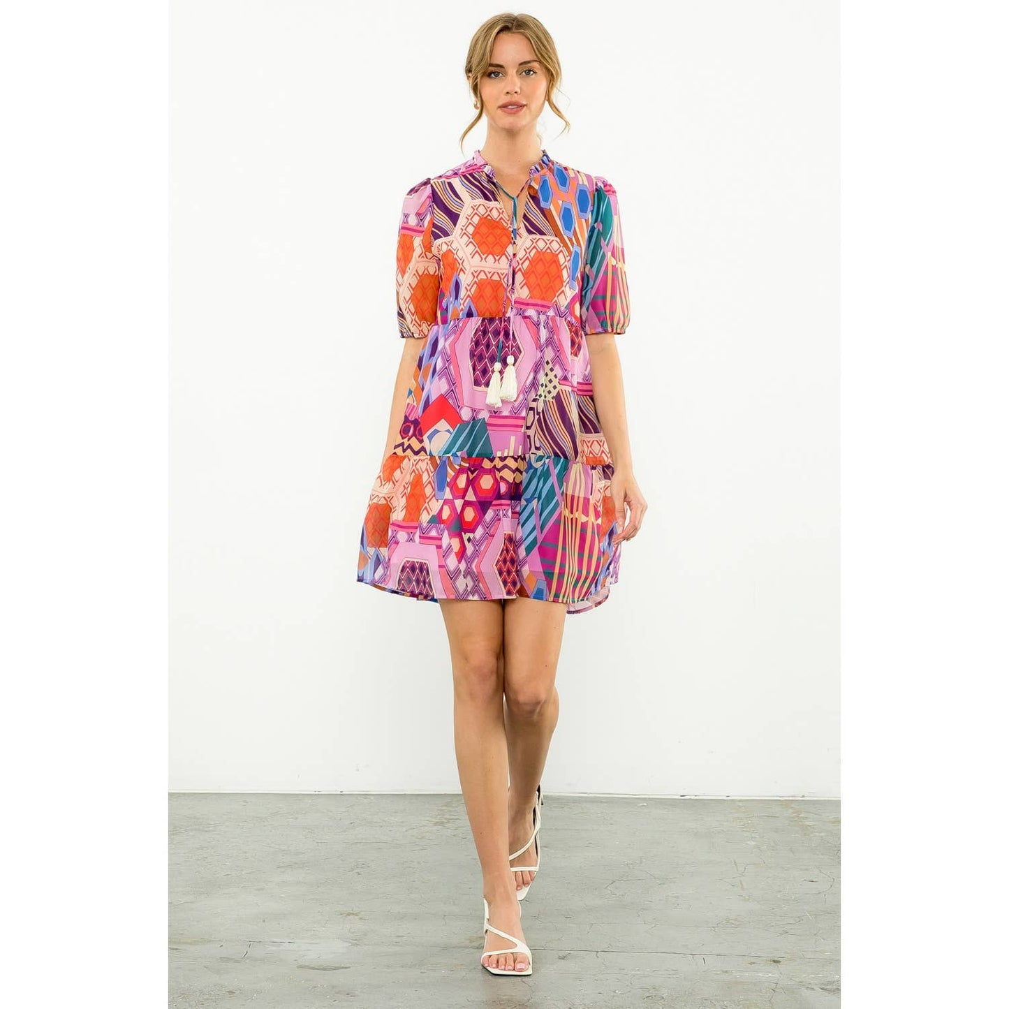 Honeycomb Jewel Dress