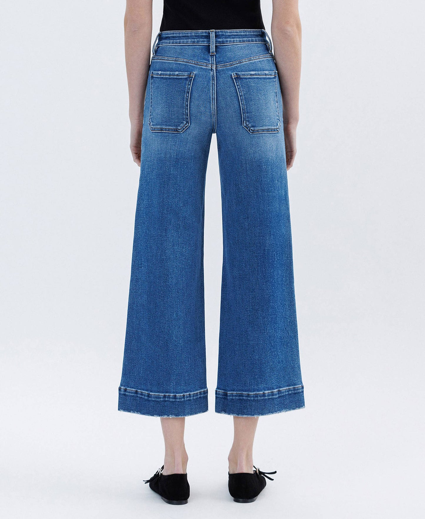 Vervet High Rise Crop Jeans