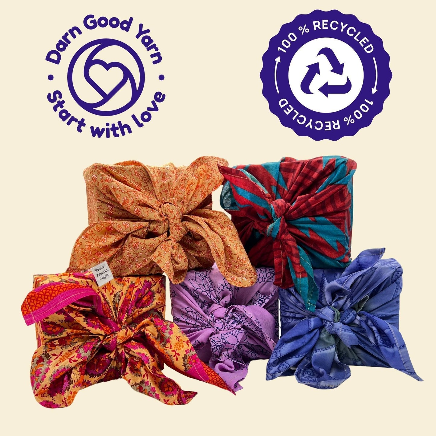 Sari Silk Hair Scarf: 28"