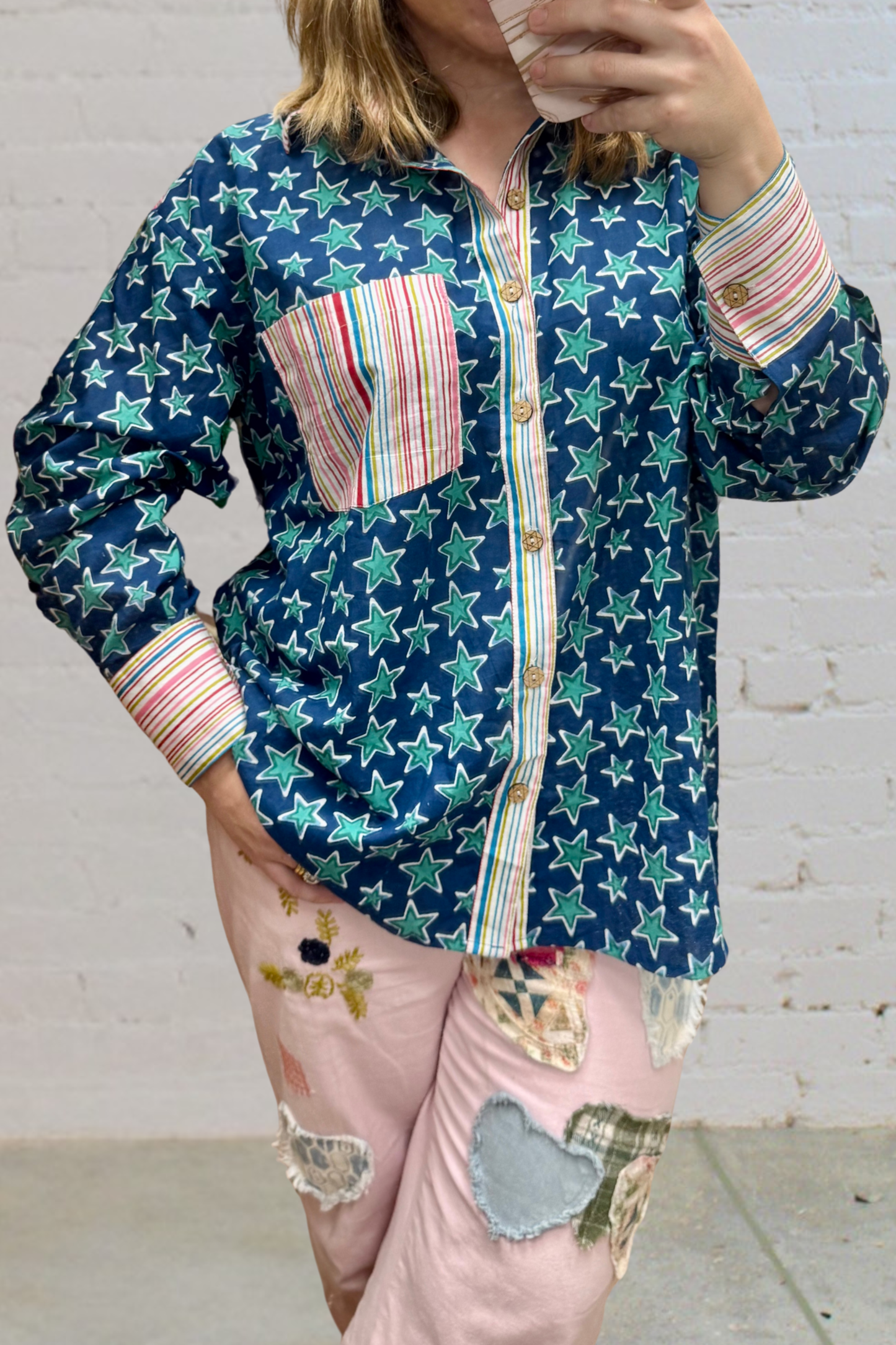 Retro Star Eleanor Button Up