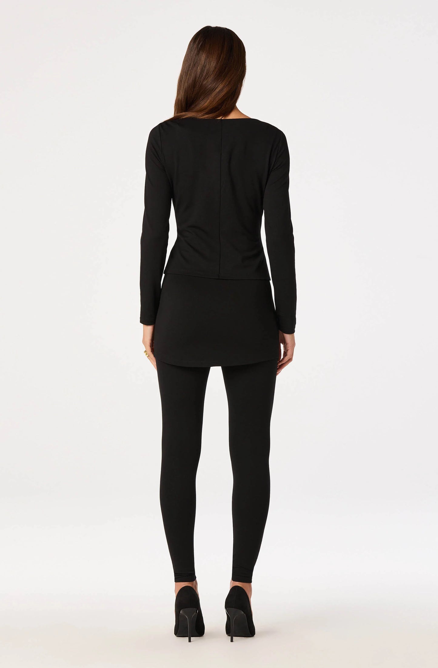 Molly Boat-Neck Knit Top