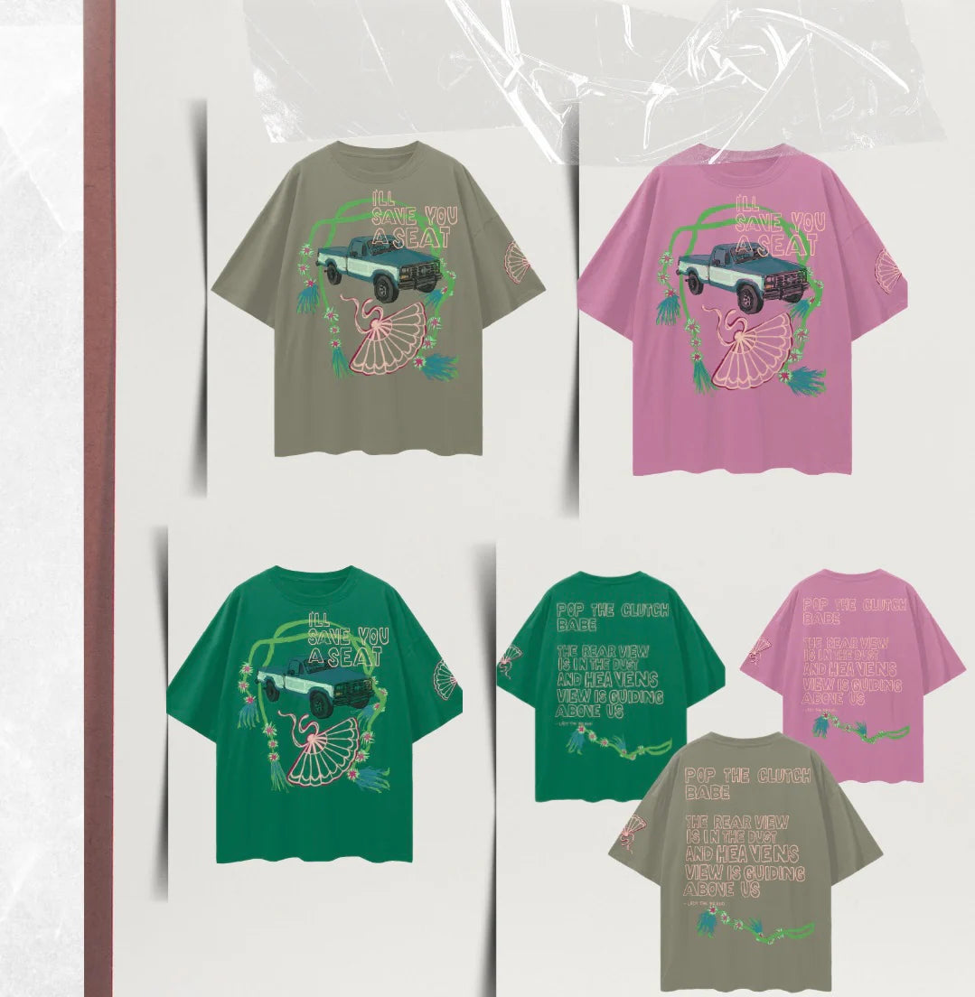 Save A Seat Oversize Tee