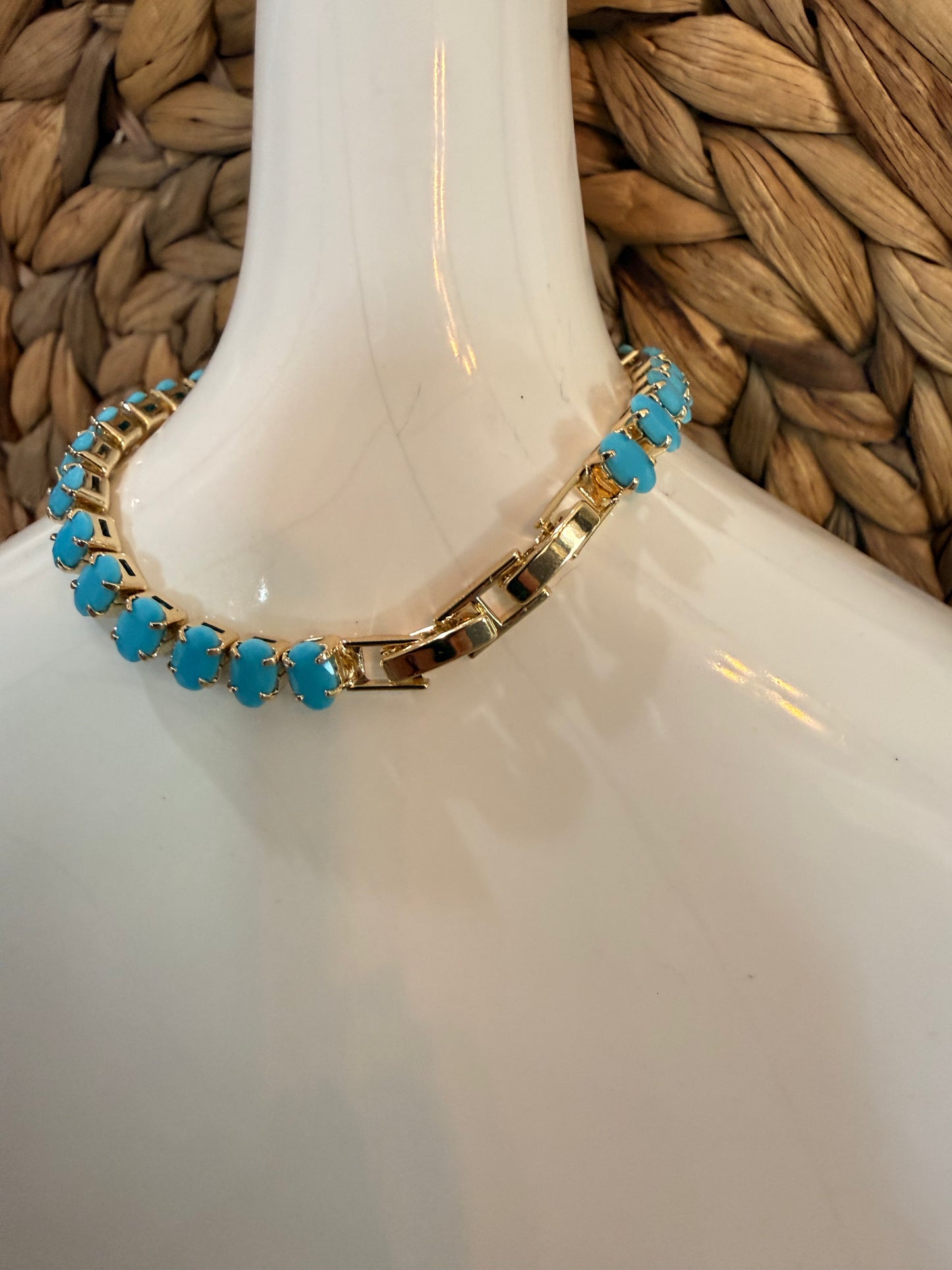 Turquoise Gemstone Bracelet