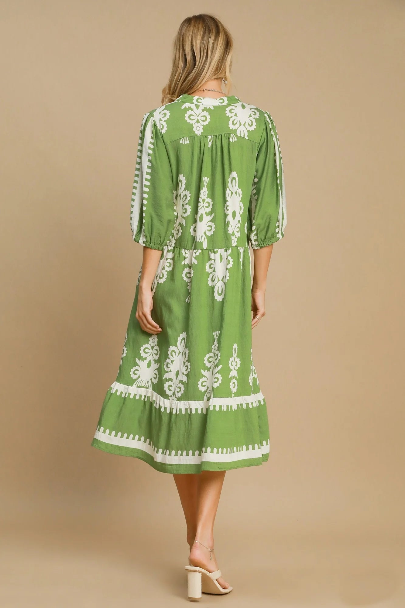 Desert Bloom Midi Dress