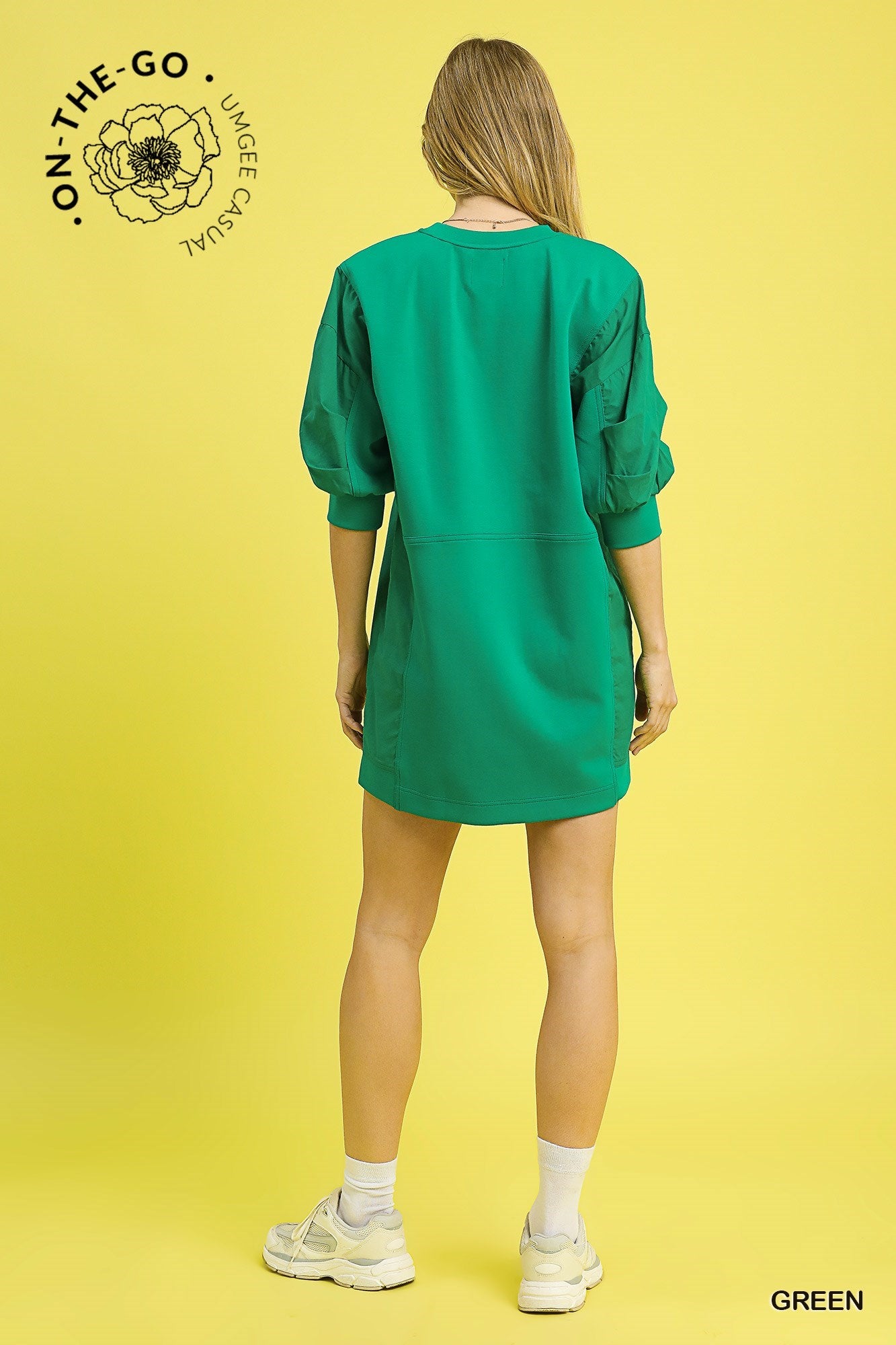Green Athleisure Dress
