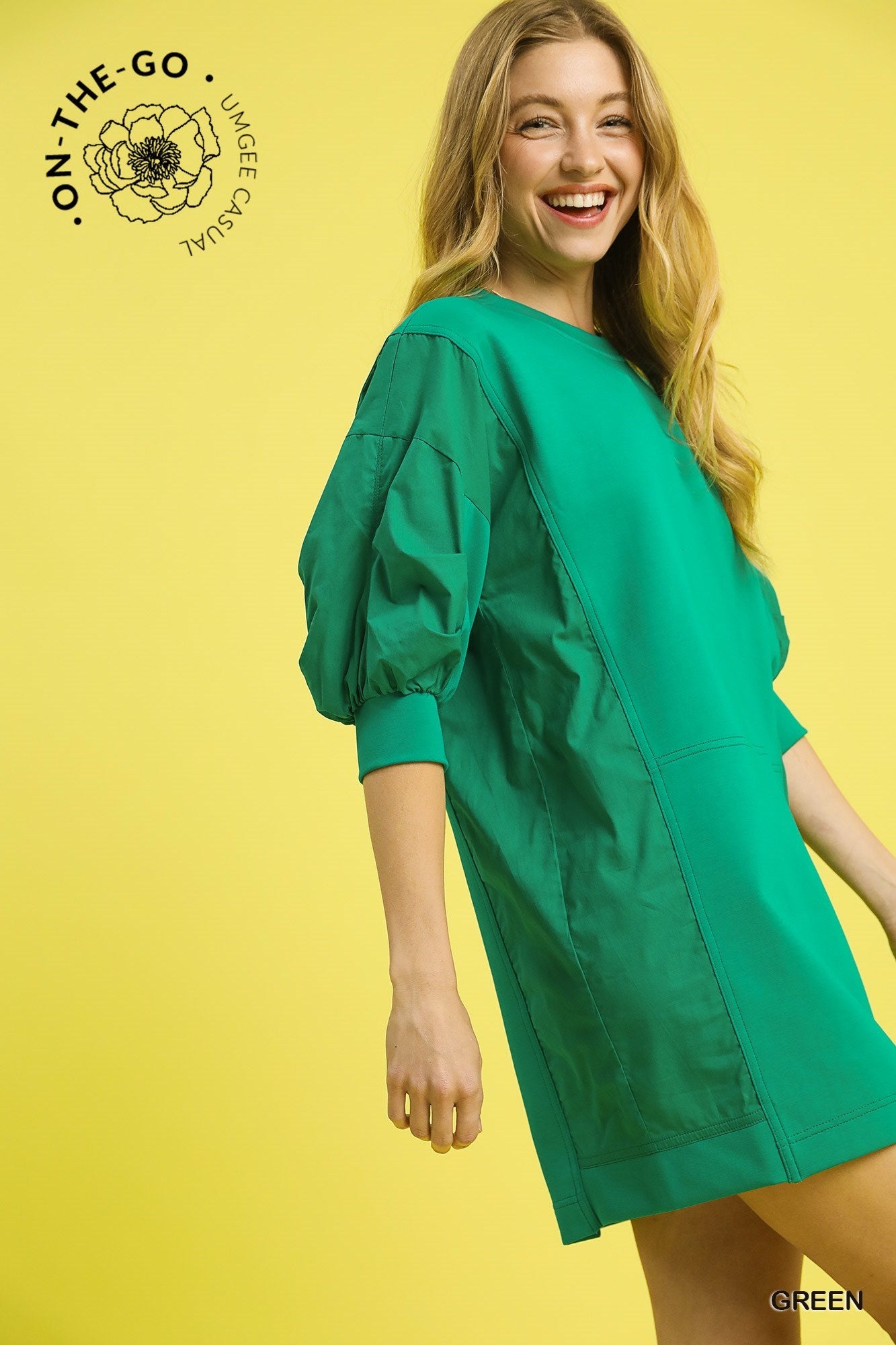 Green Athleisure Dress