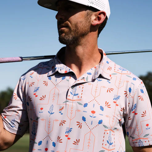 Texas Wildflowers Polo