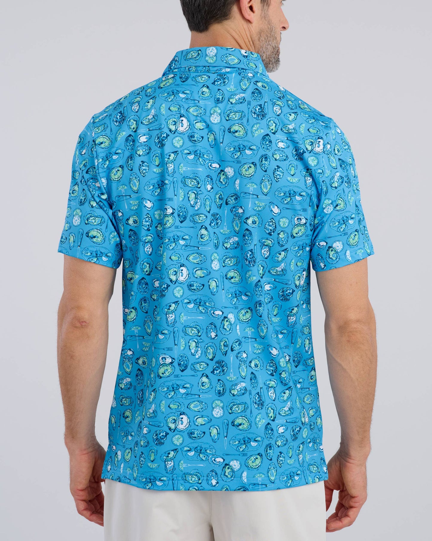 Zero Shucks Given Polo: Lt. Blue / M