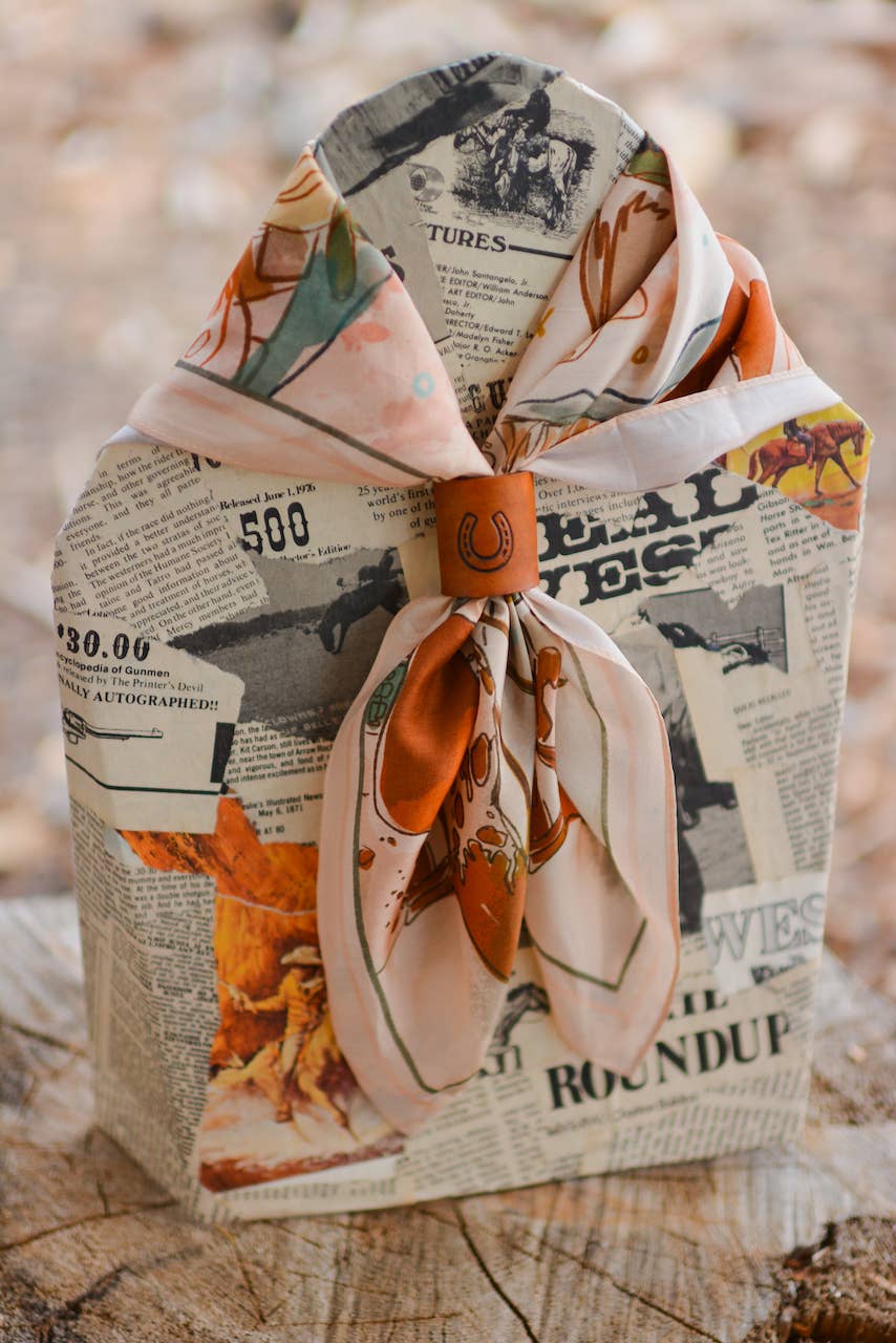 September Ride Cowgirl Silk Scarf Wild Rag