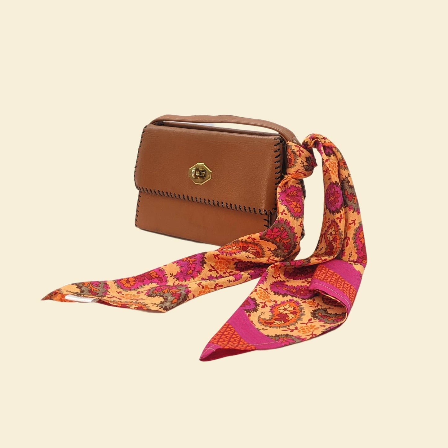 Sari Silk Hair Scarf: 28"
