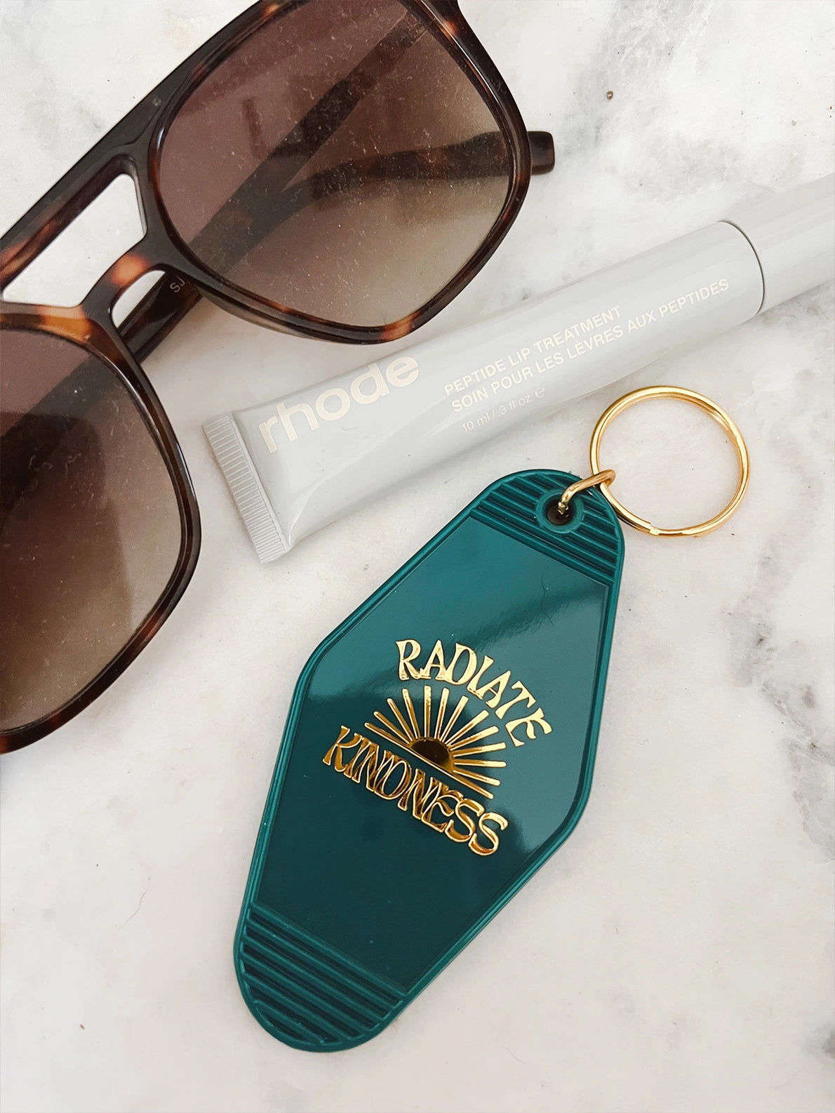Radiate Kindness Keychain