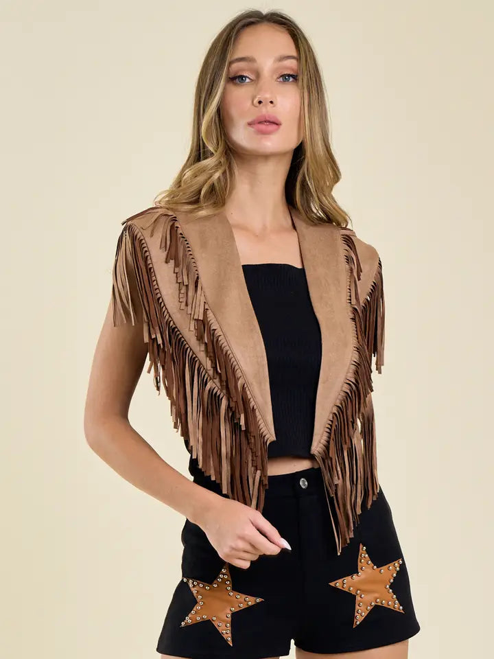 Tan Western Shrug
