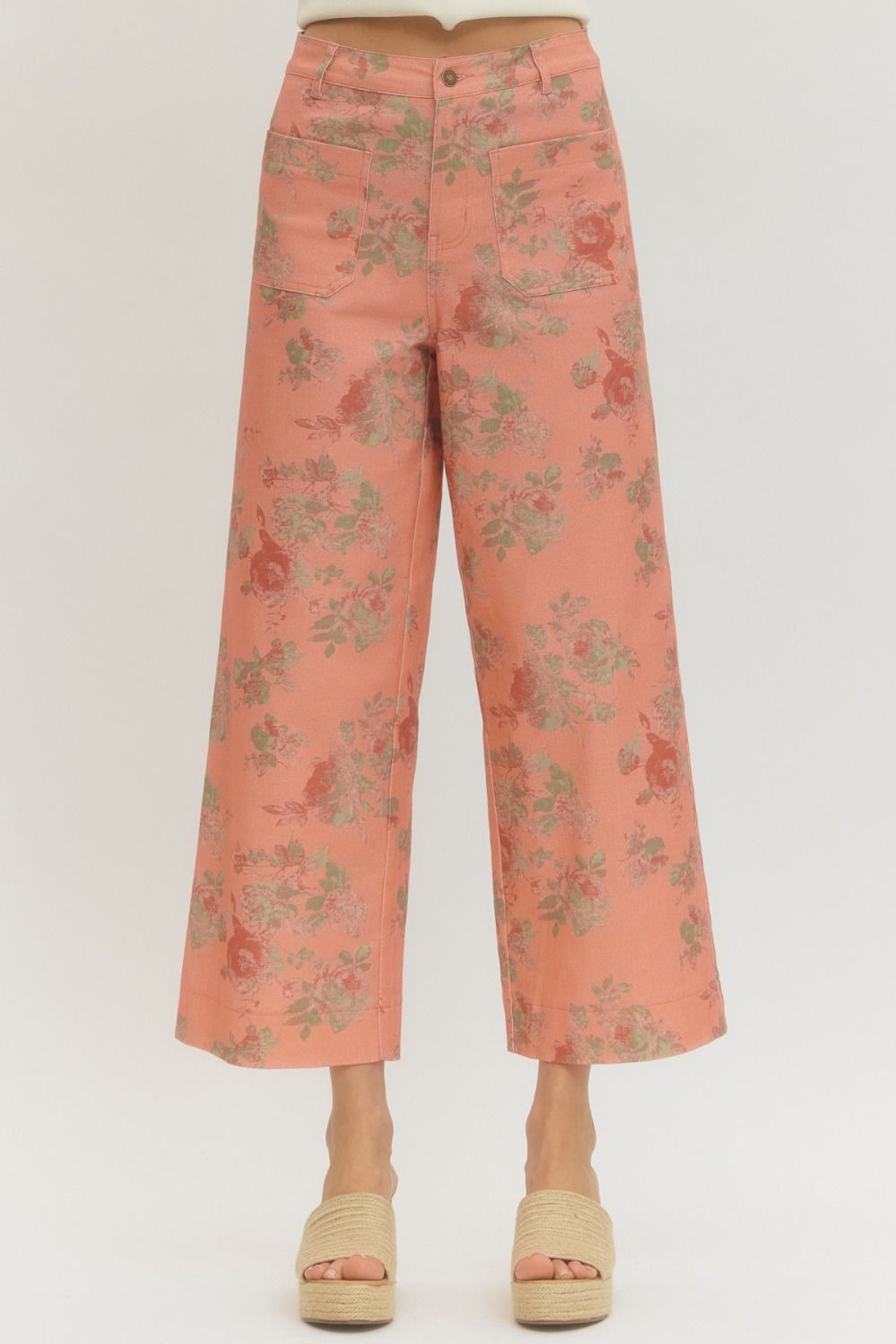 Spring Bloom Crop Pants