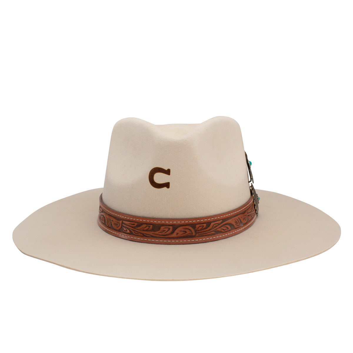 Charlie 1 Horse White Sands Ivory Wool Hat