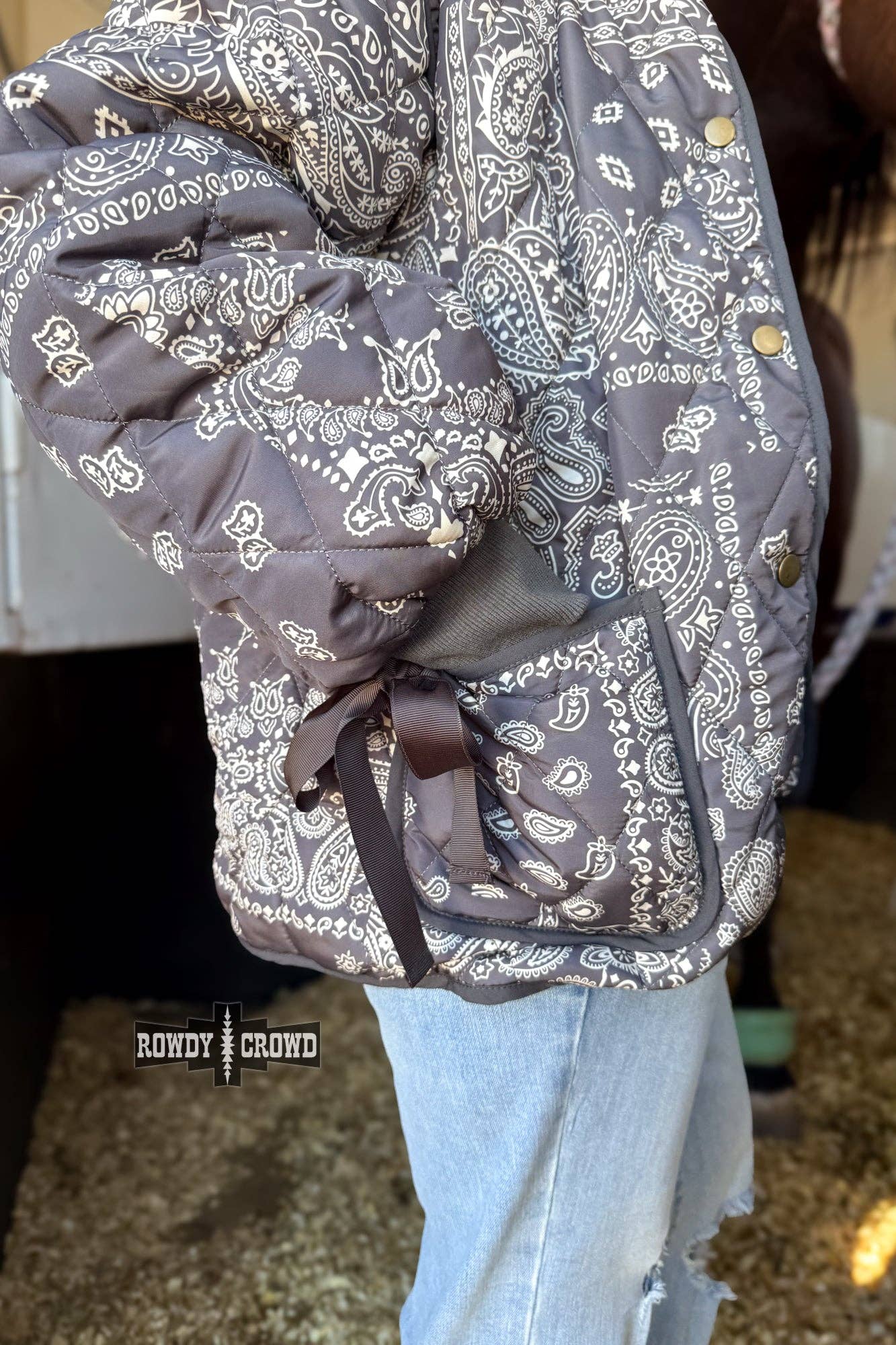 Paisley Anne Quilted Jacket