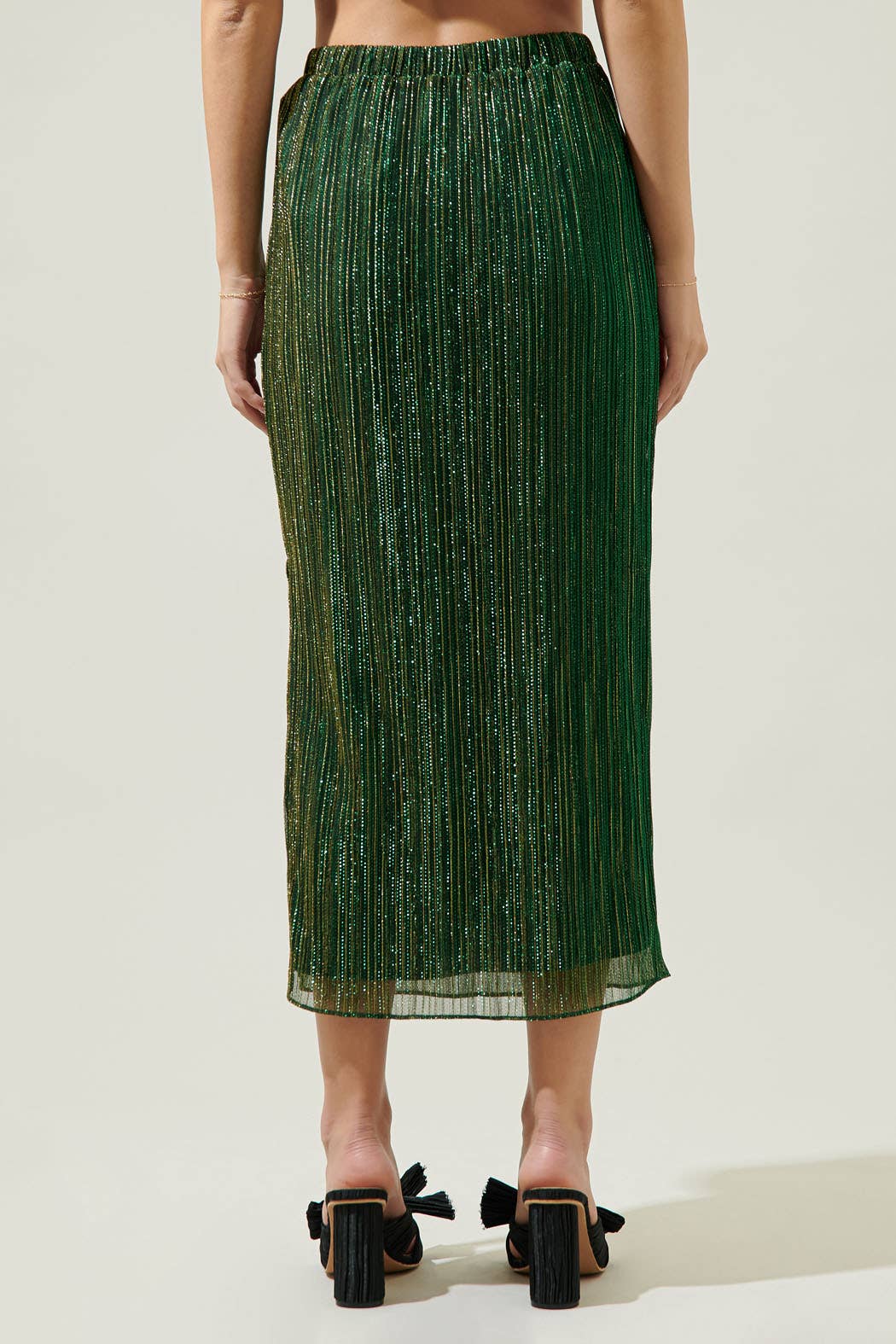 Emerald Senoviah Shinny Skirt