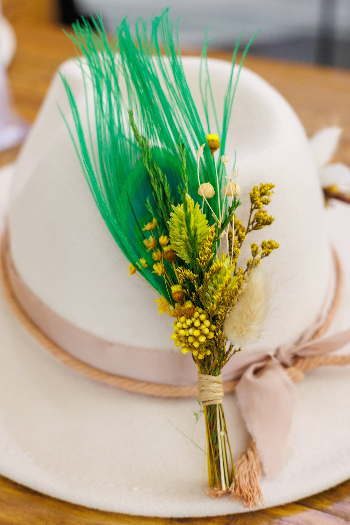 Florals and Feathers Hat pins - Bold Colors only