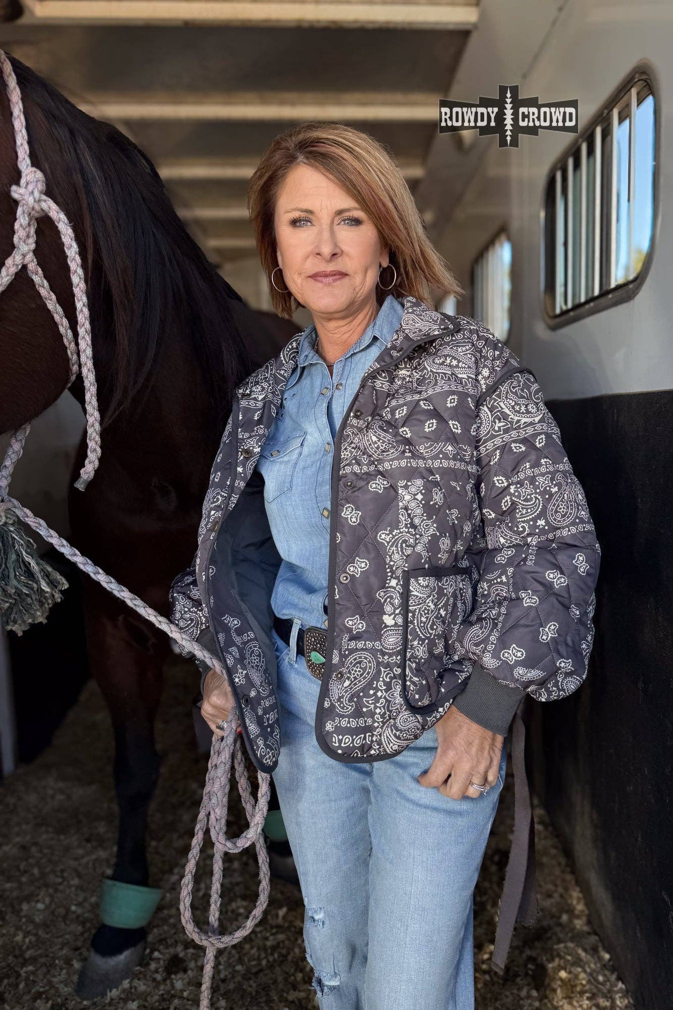 Paisley Anne Quilted Jacket