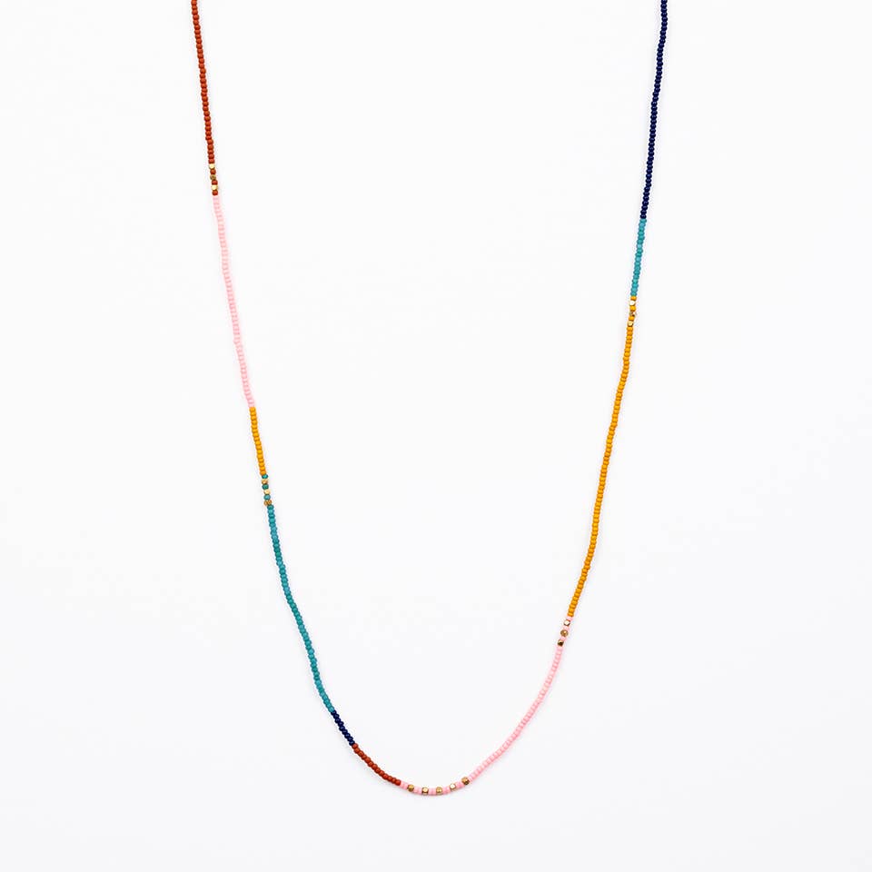 Beaded Stretch Necklace /Wrap Bracelet