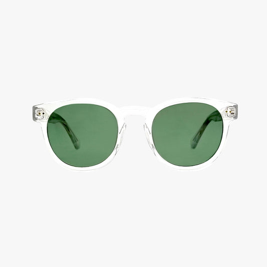ALEX CRYSTAL Polarized Round Fashion Sunglasses