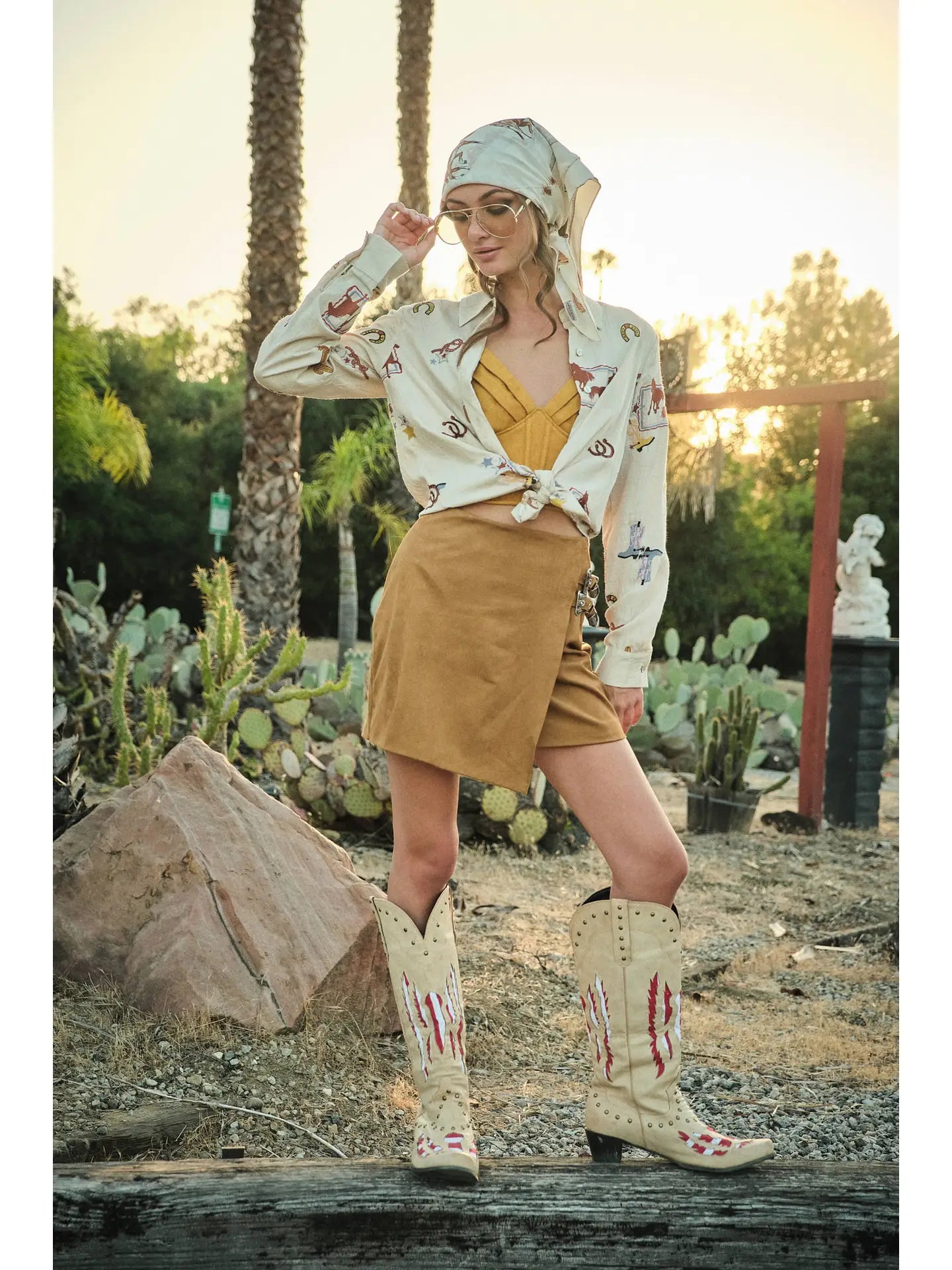 Western Vibe Embroidered Shirt