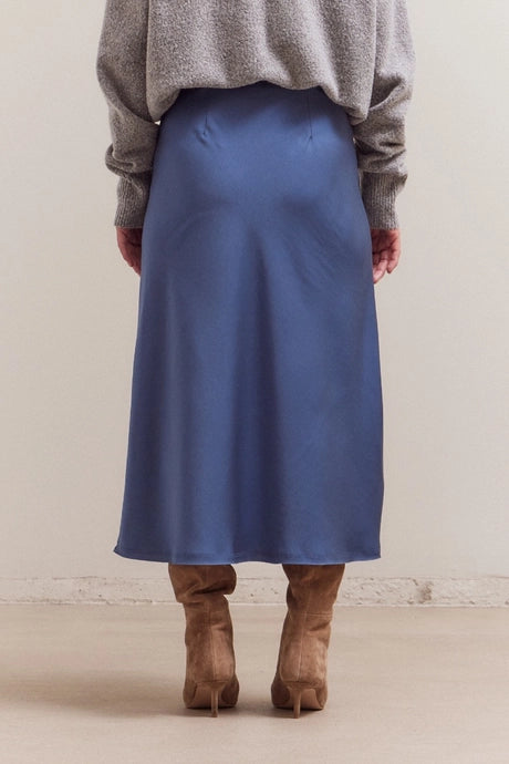 Blue Dusk Slip Skirt