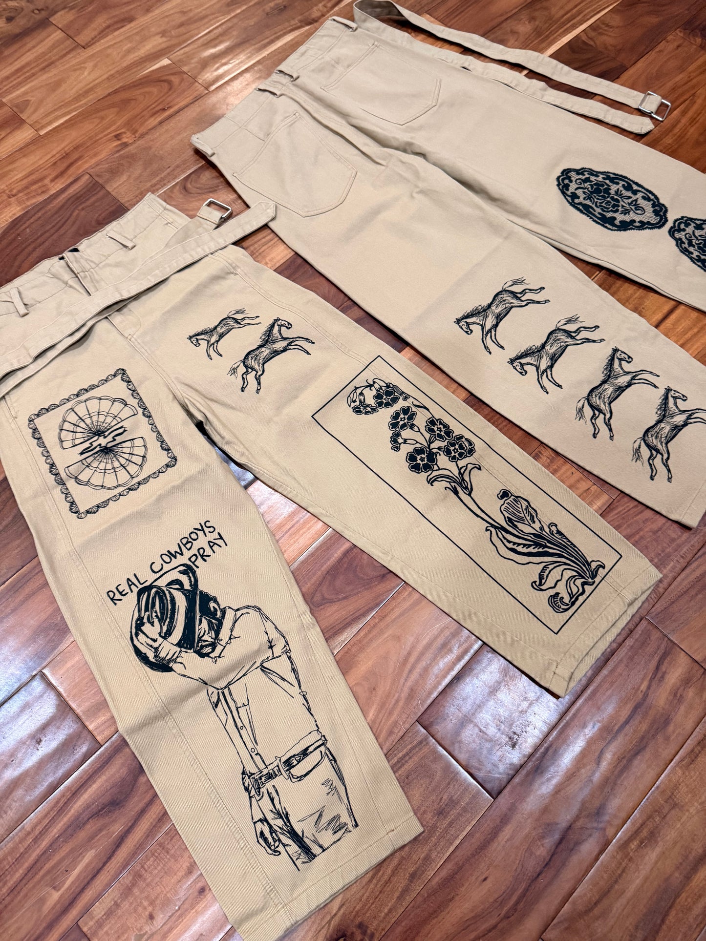 Real Cowboys Pray Pants