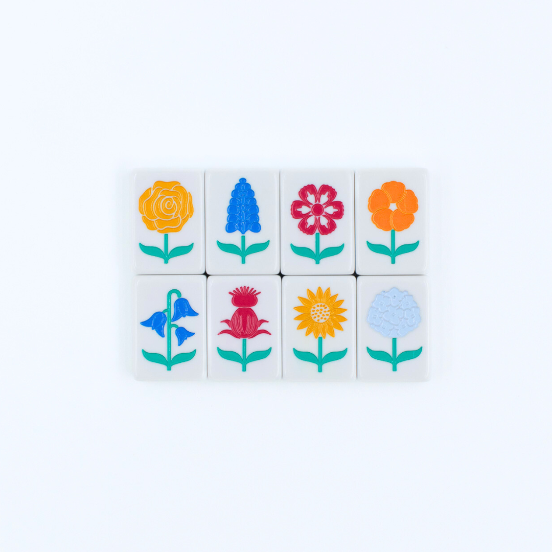 THE TEXAS SERIES  |  Mesquite White Mahjong with Lone Star Flair