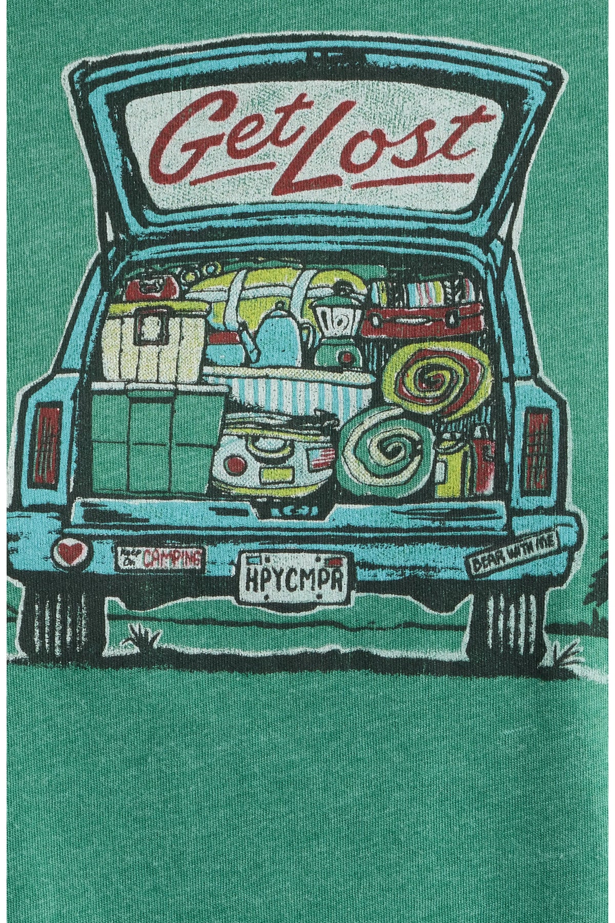 Camper Burnout Graphic Tee
