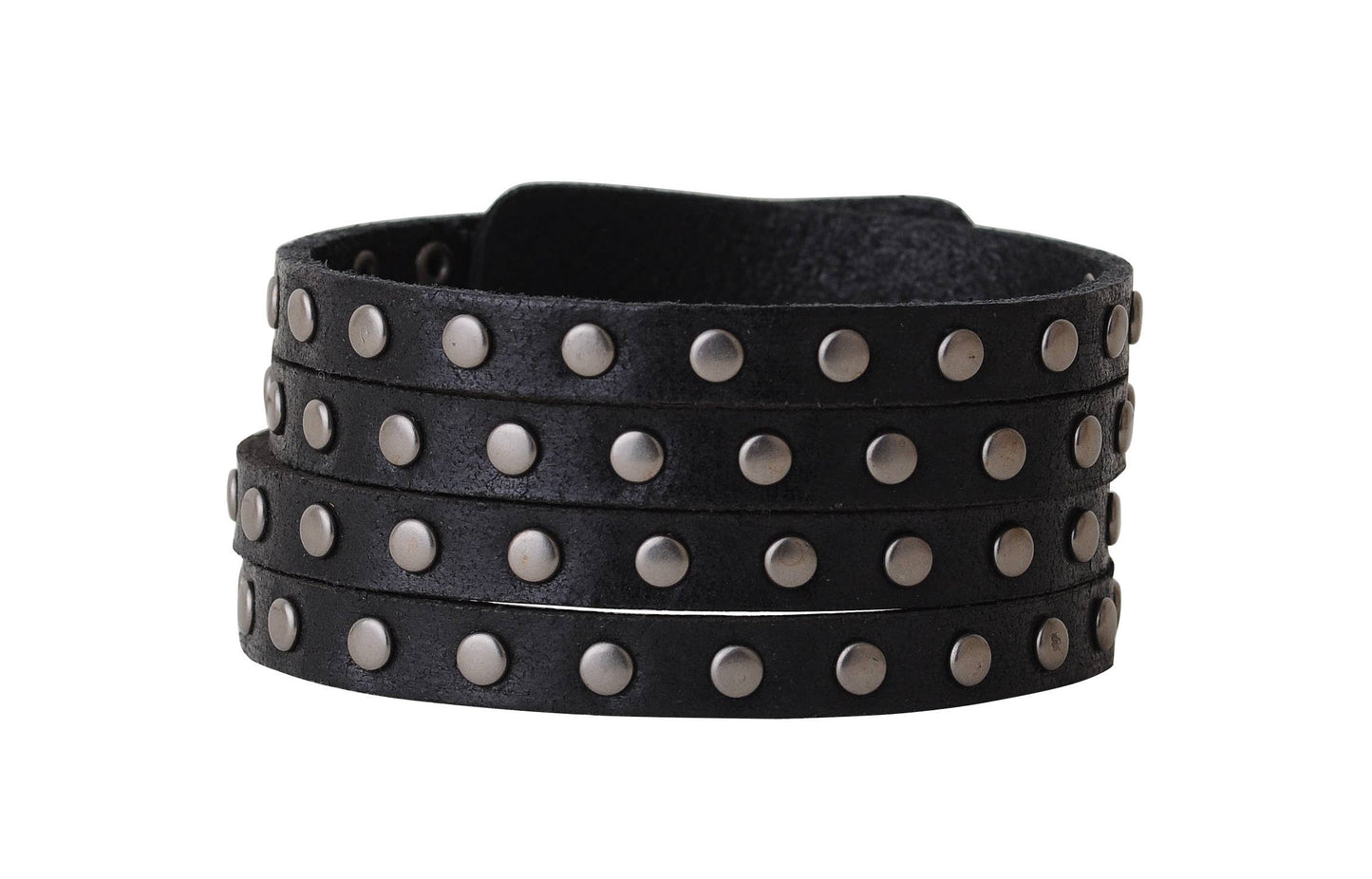 Black Studded Cuff