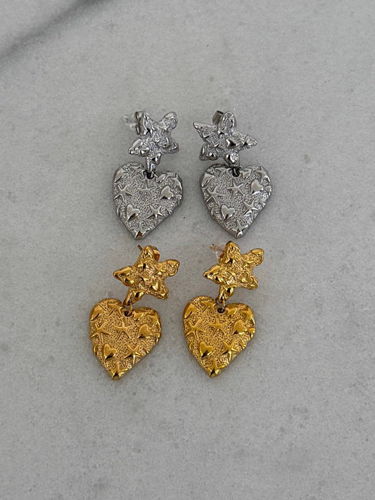 CAROLINE EARRINGS: GOLD