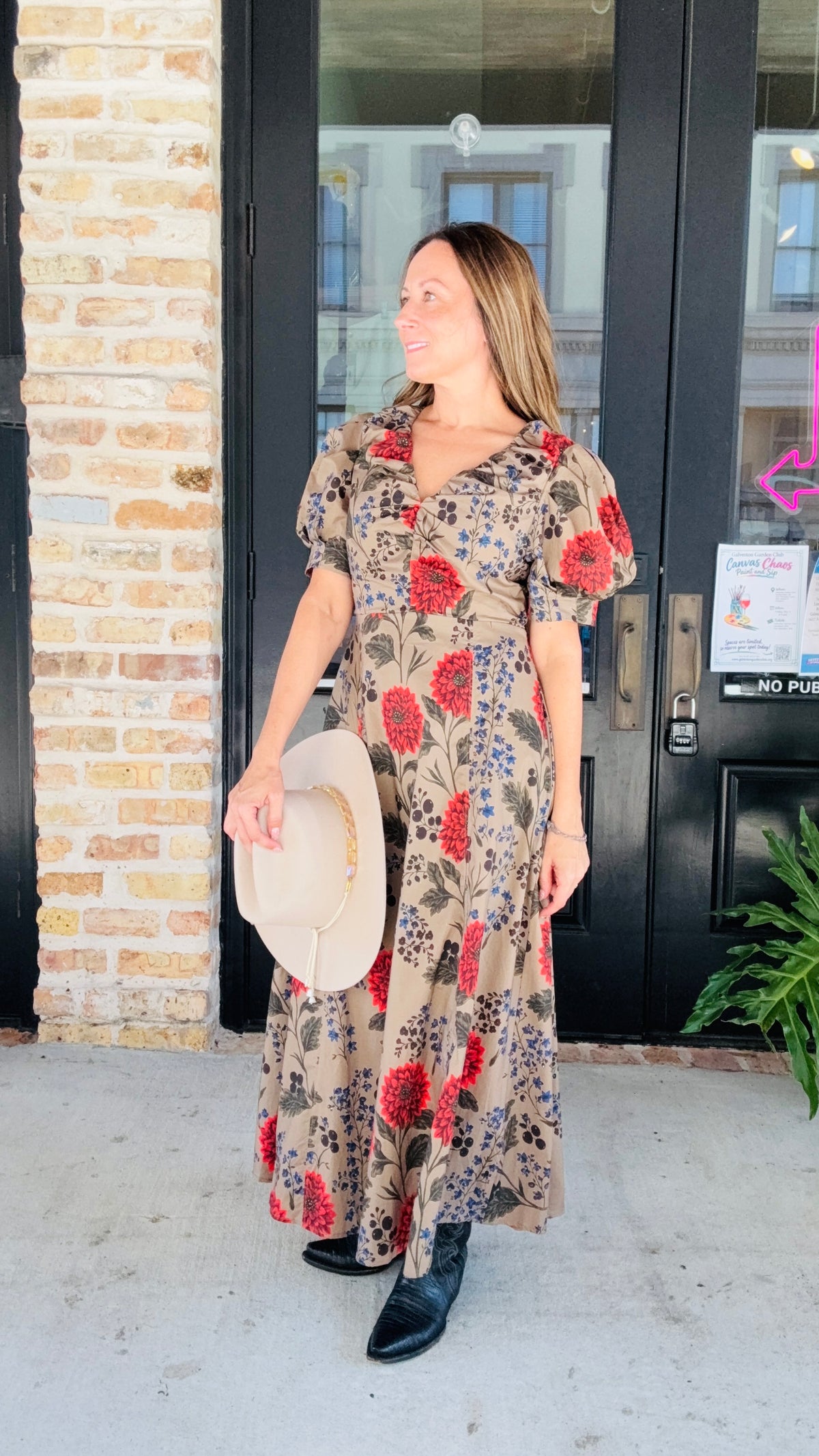 The Untamed Garden Dress