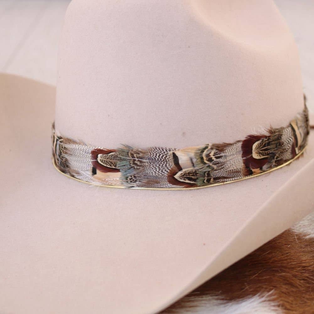 Gold Plated Snake Chain HatBand