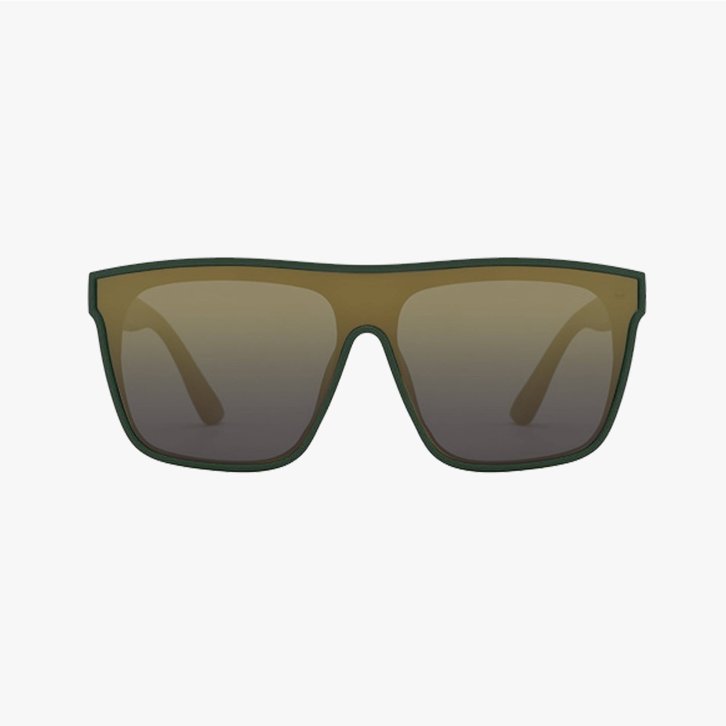 BIRCH BRONZE Polarized Oversized Shield Fashion Sunglasses