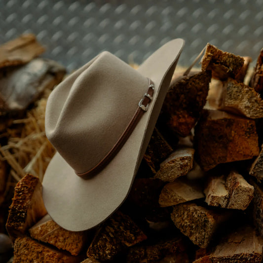 Stetson 4X Seneca Silver Sand Buffalo Collection Felt Cowboy Hat