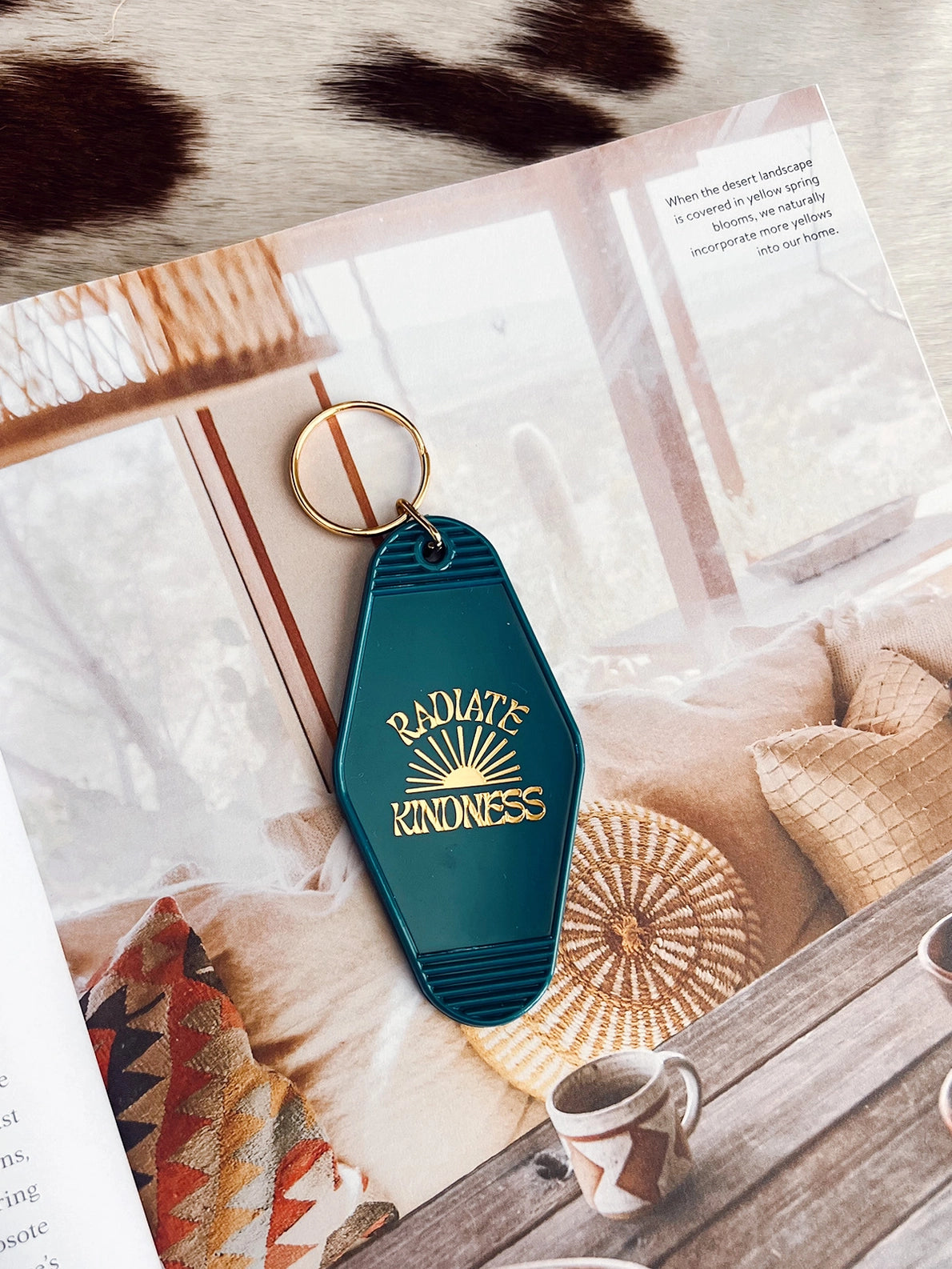 Radiate Kindness Keychain
