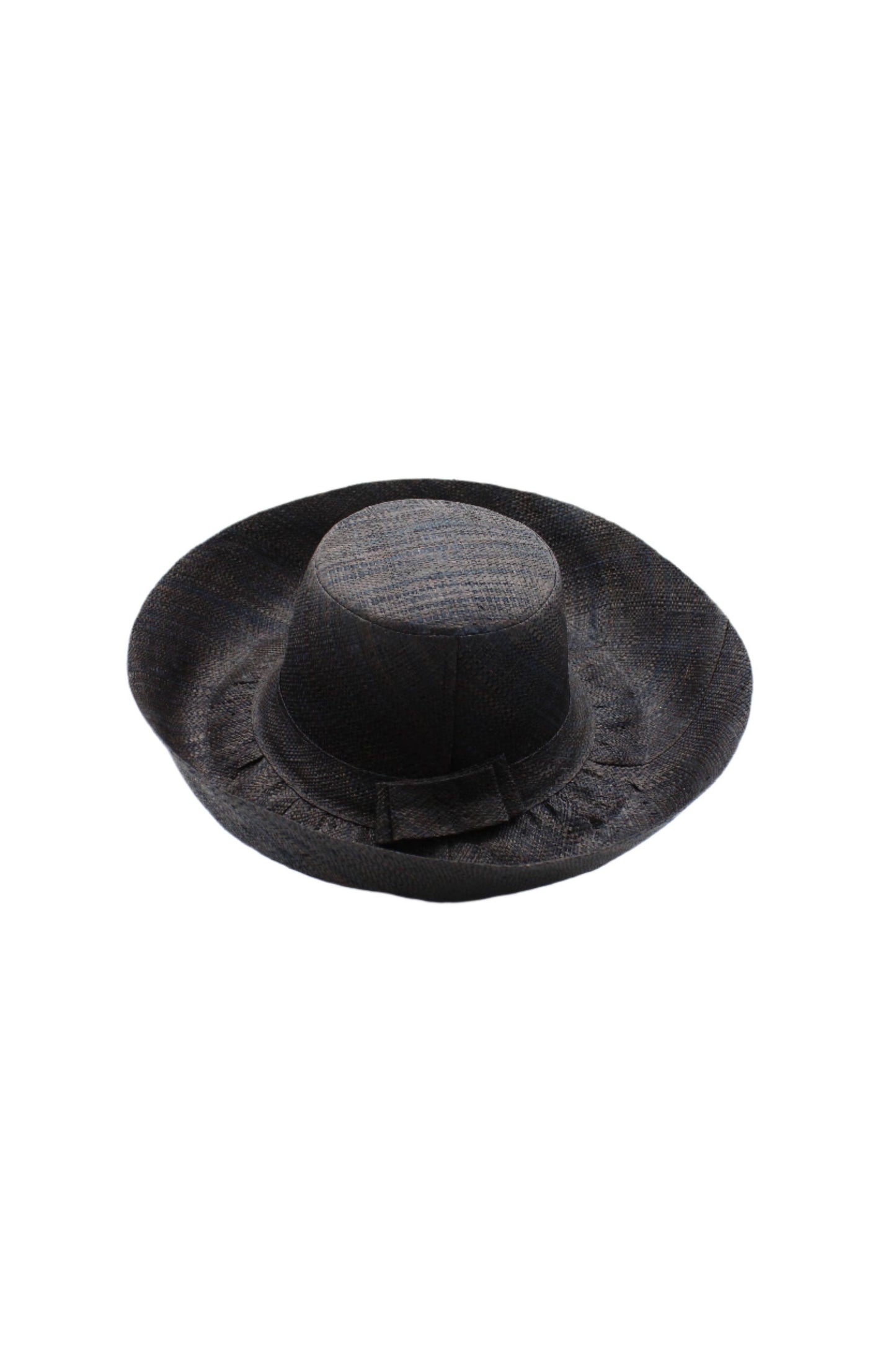 Monica 5" Natural  Wide Brim Solid Color Packable Straw Sun Hats