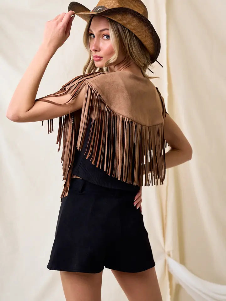 Tan Western Shrug