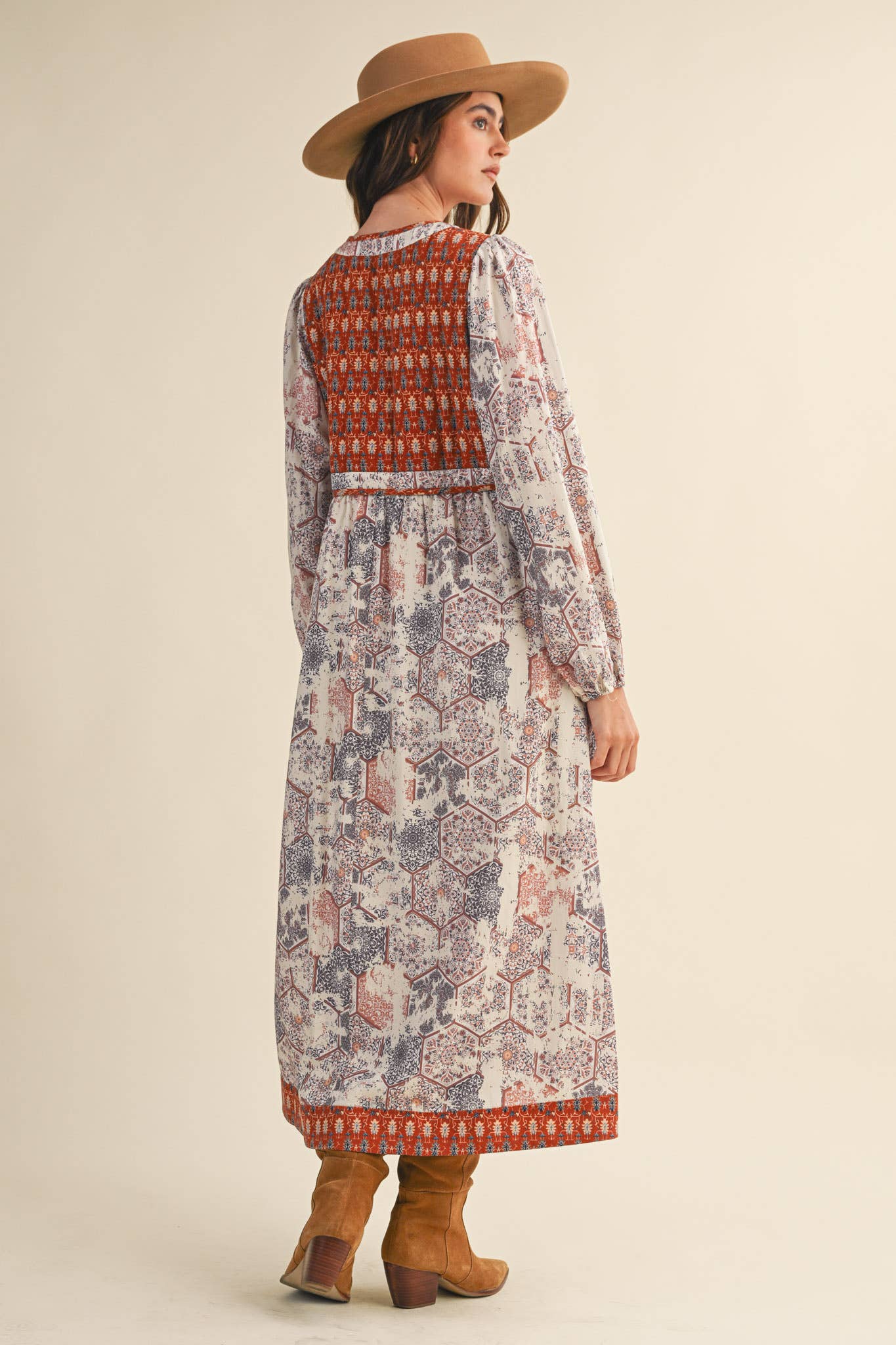 Quilted Vest Midi Dress