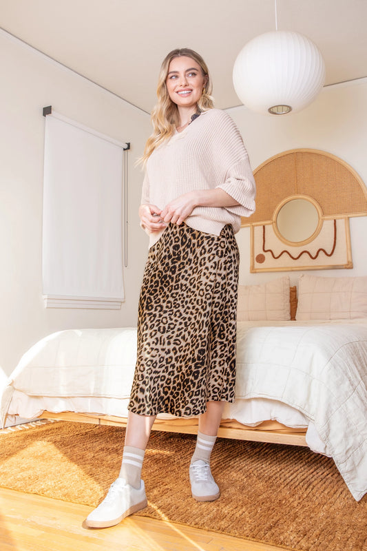 Leopard Skirt