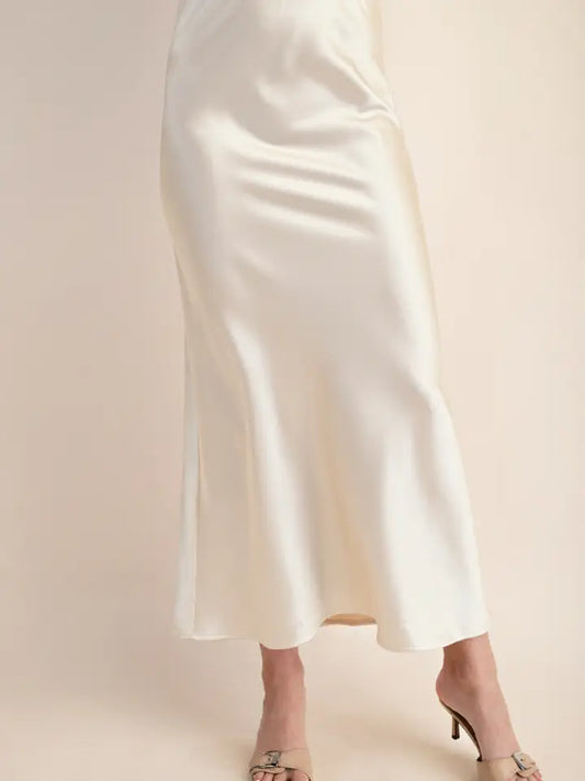 Ivory Slip Skirt