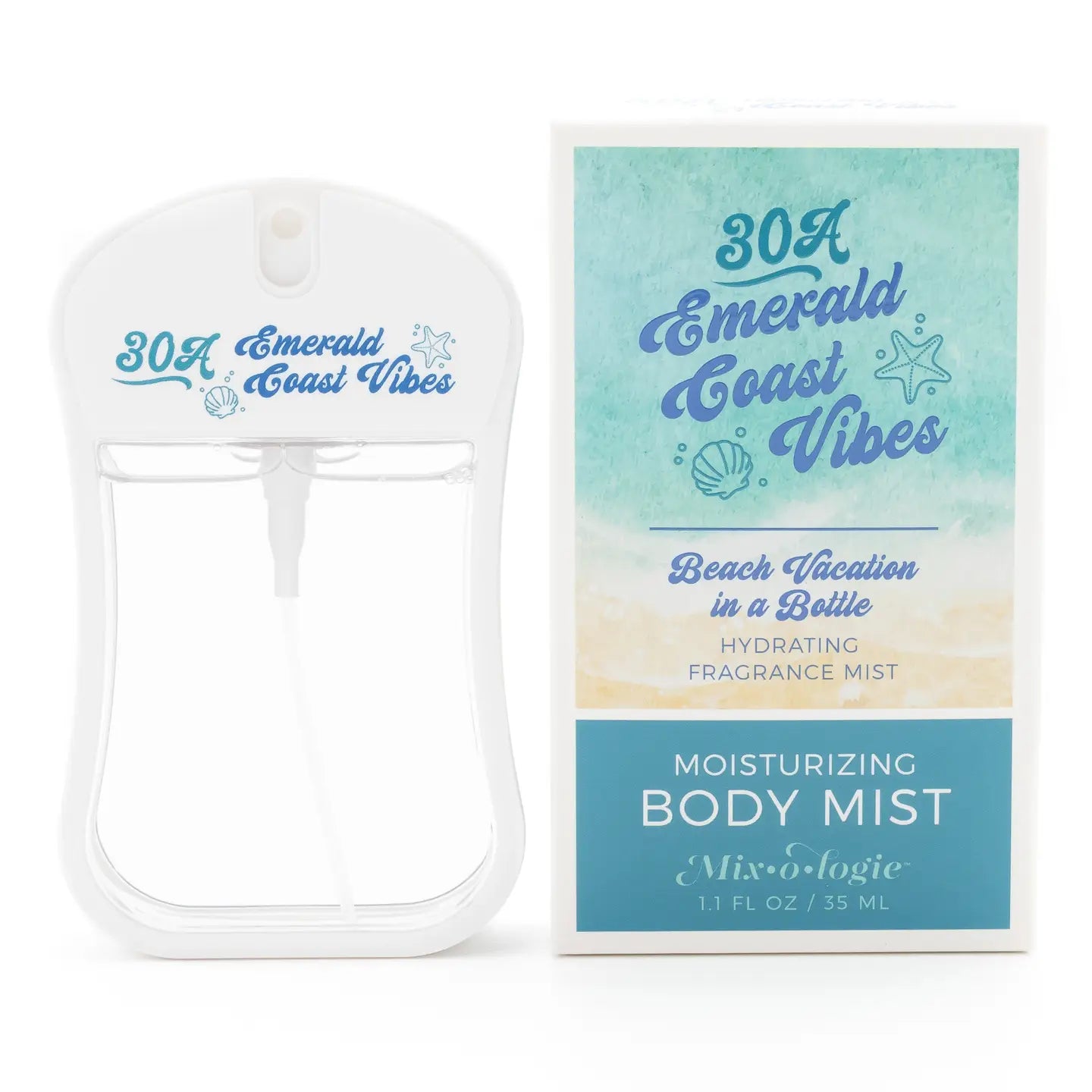 30A Emerald Coast Vibes | Moisturizing Body Mist (35 Ml)