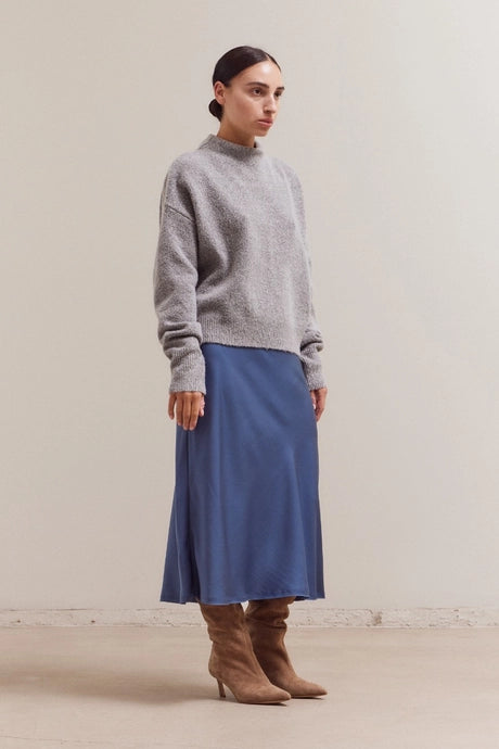 Blue Dusk Slip Skirt