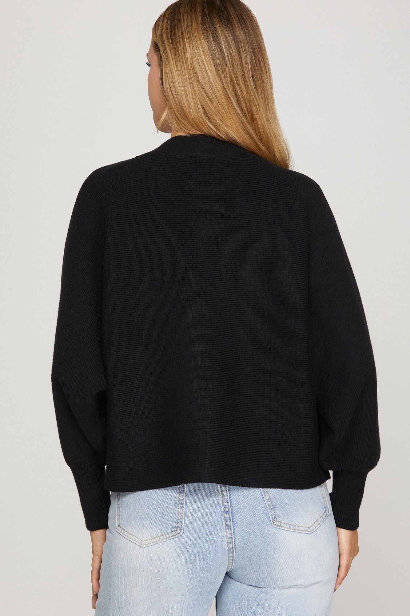 Black Bow Sweater Cardigan