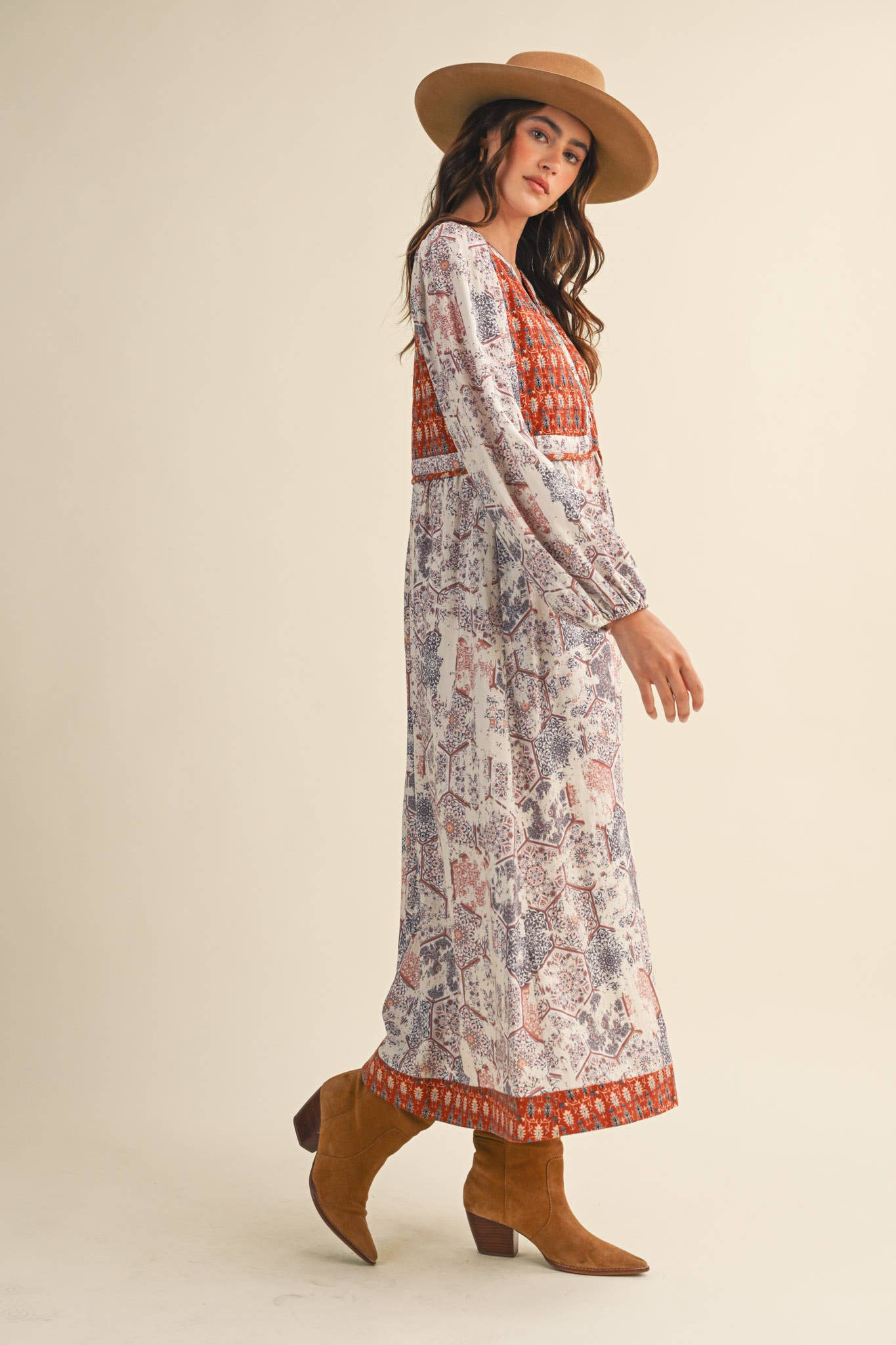 Quilted Vest Midi Dress