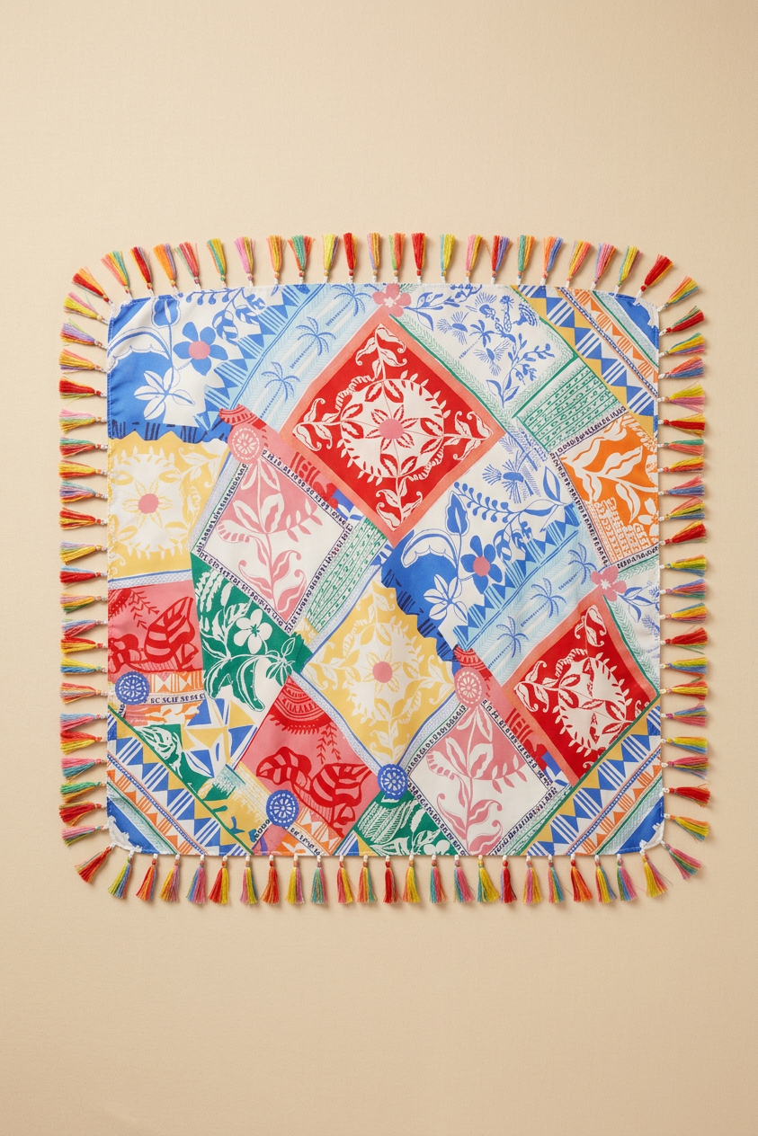 Festival Summer Fringe Scarf