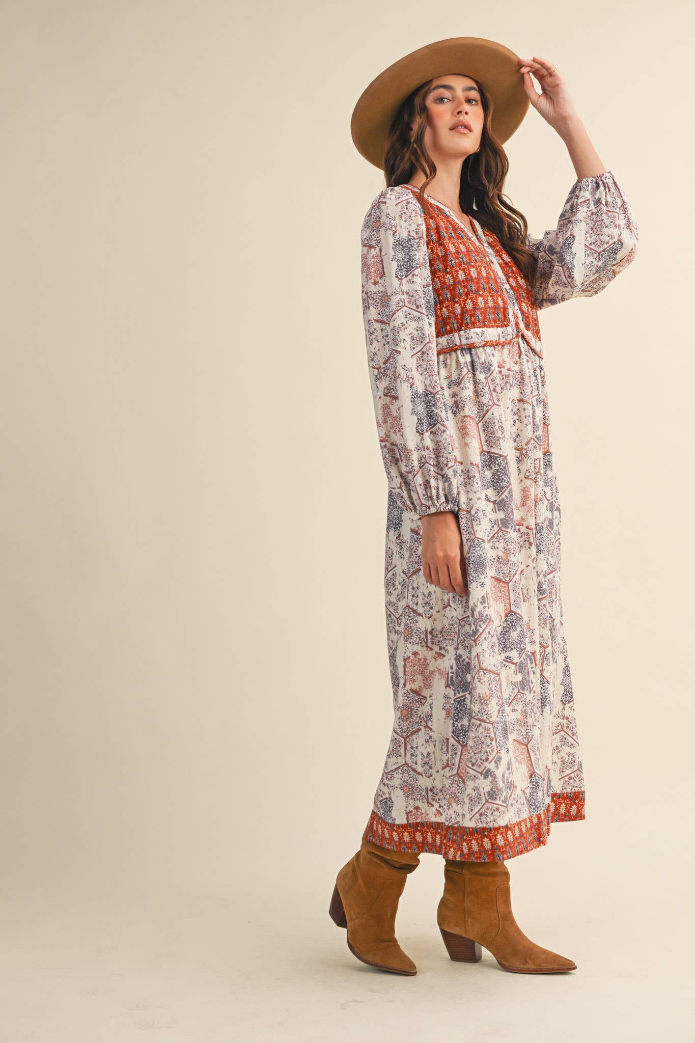 Quilted Vest Midi Dress