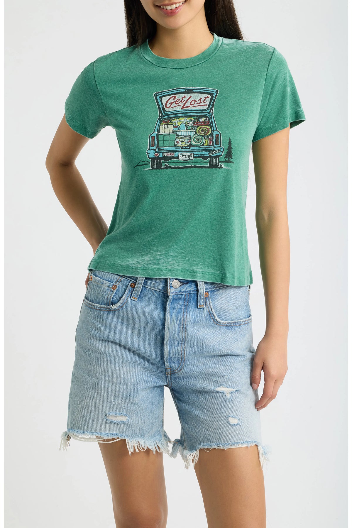 Camper Burnout Graphic Tee